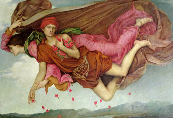 Evelyn De Morgan: "Noche y Sueño" (1878).