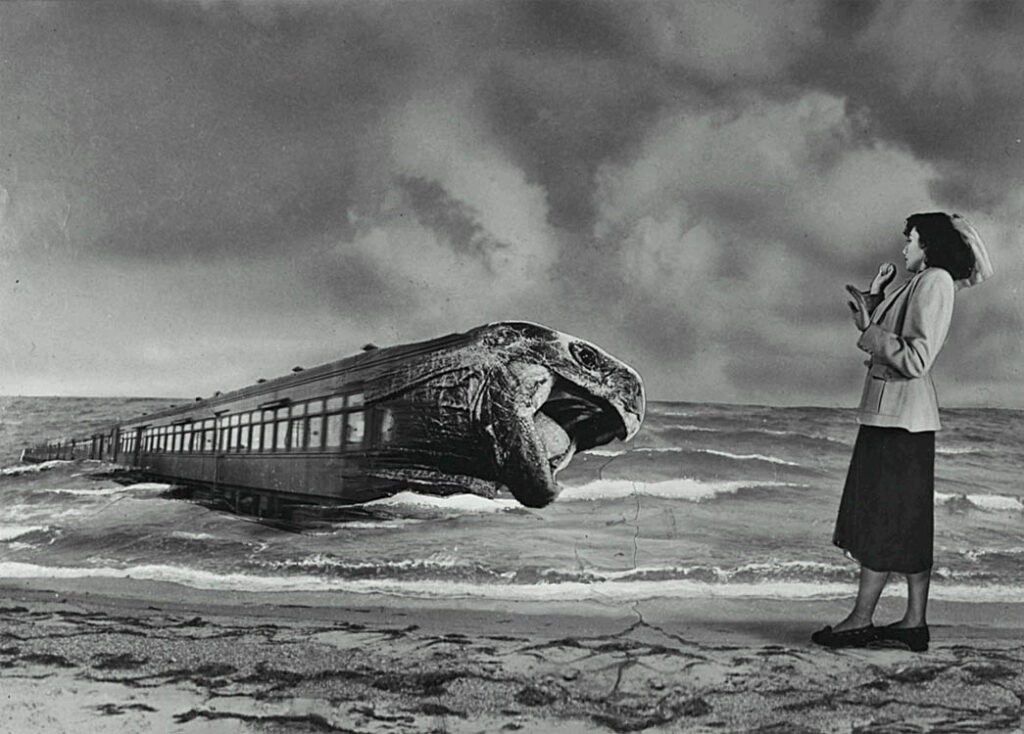 Grete Stern: "En el andén" (1949).