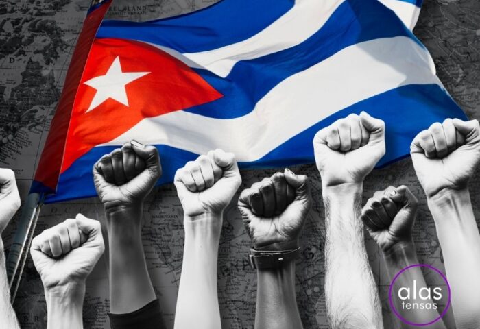 Ilustración por la lucha de los derechos humanos en Cuba