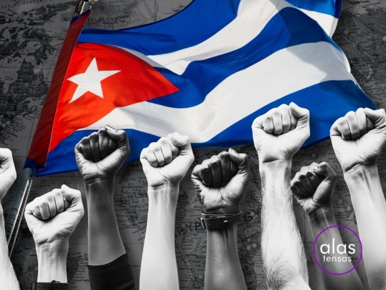 Ilustración por la lucha de los derechos humanos en Cuba