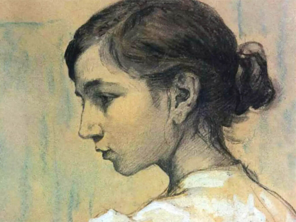 Lluisa Vidal: Sin título (1909), detalle.