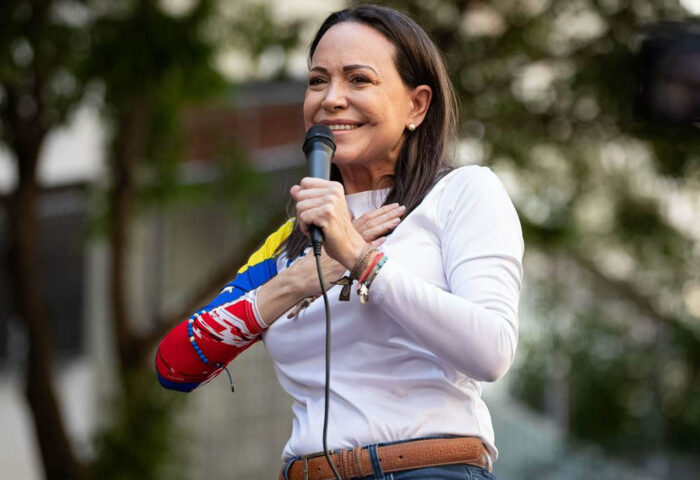 María Corina Machado, Premio Nobel de la Paz 2025.