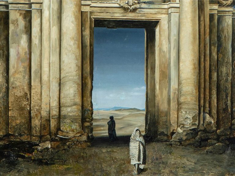 Marion Adnams: "La misma puerta" (1963), detalle.