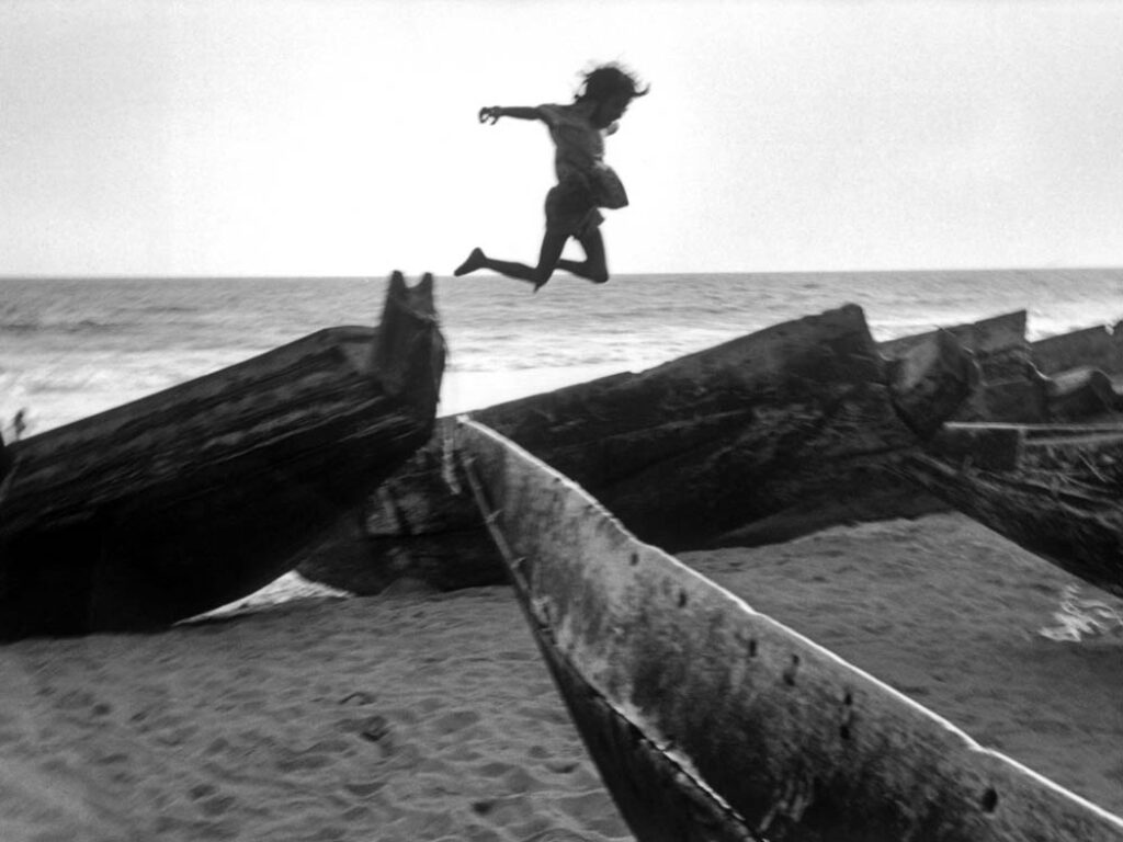 Martine Franck: "En el pueblo de Purî, Estado de Orissa, India" (1980).