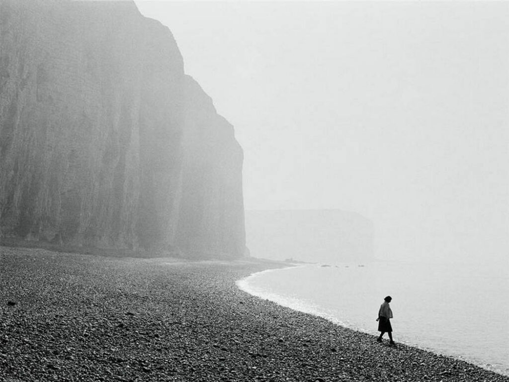 Martine Franck: "Les Petites Dalles, Normandía" (1973).