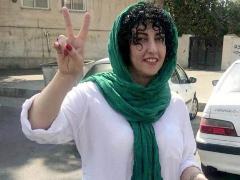 Narges Mohammadi, Premio Nobel de la Paz 2023.