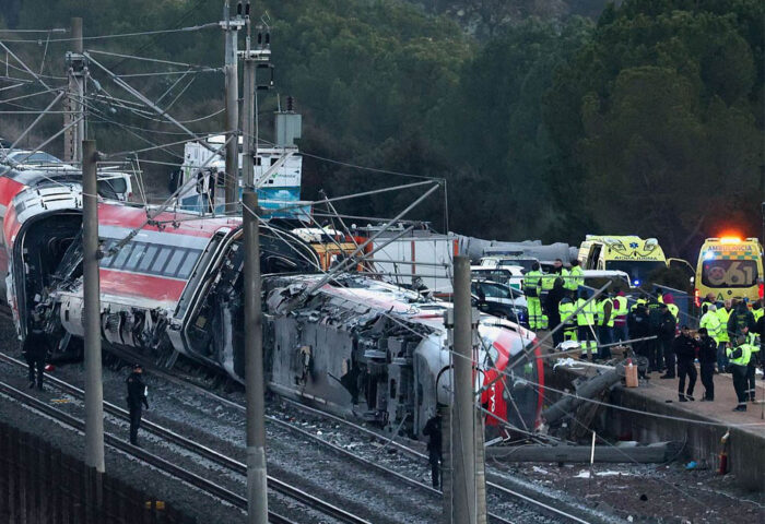 Accidente ferroviario en Adamuz.