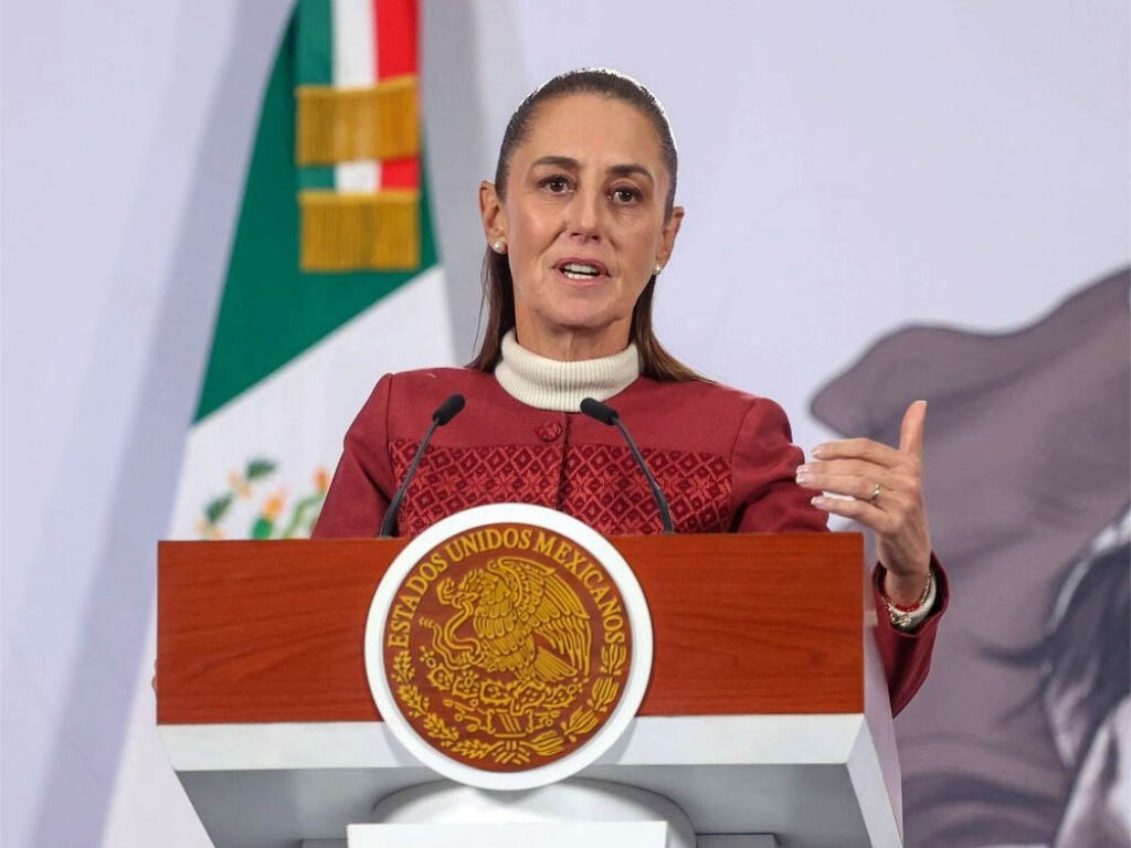 Claudia Sheinbaum, presidenta de México.