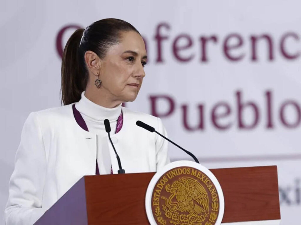 Claudia Sheinbaum, presidenta de México.