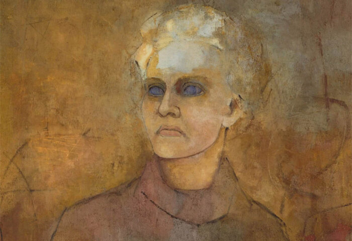 Cordelia Urueta: "Autorretrato" (1965), detalle.