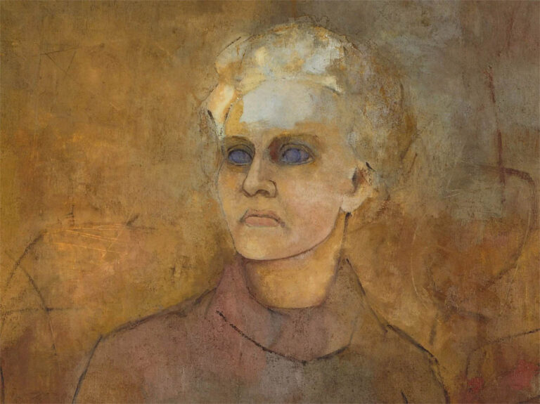 Cordelia Urueta: "Autorretrato" (1965), detalle.