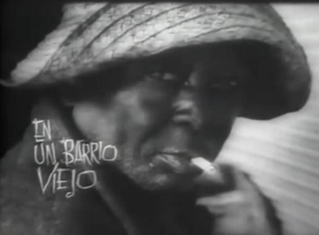 "En un barrio viejo" (1963), documental de Nicolás Guillén Landrián.