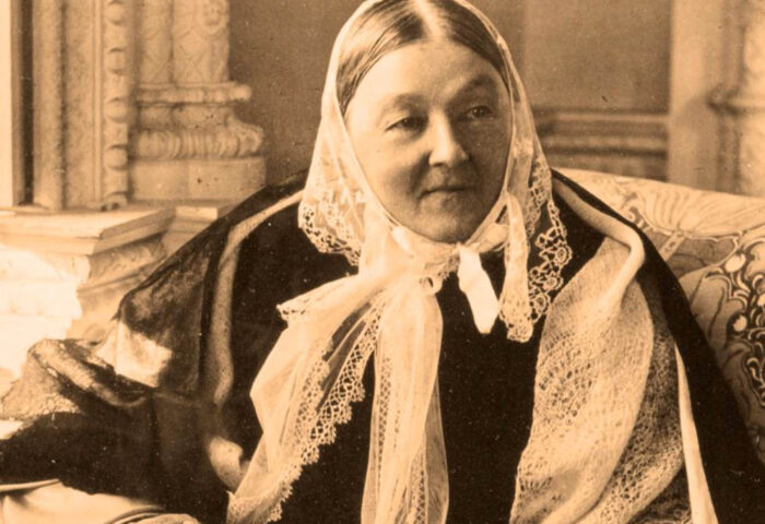 Florence Nightingale (1820-1910), pionera de la enfermería moderna.