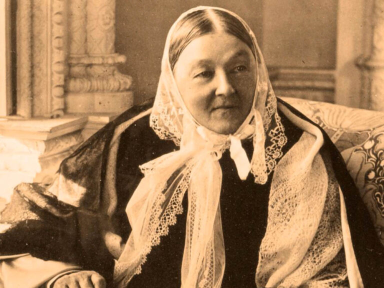 Florence Nightingale (1820-1910), pionera de la enfermería moderna.