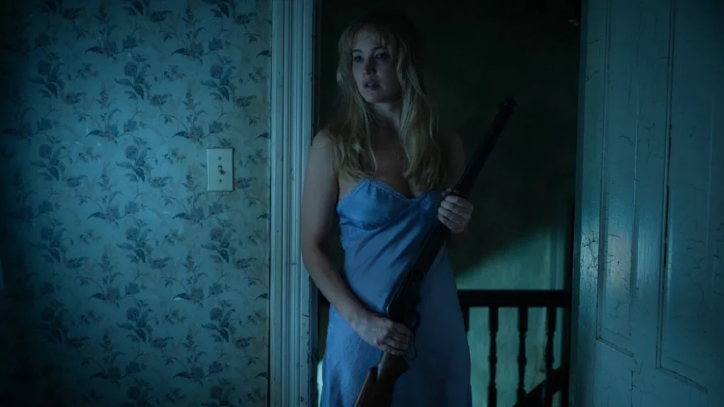 Fotograma del filme "Die, My Love" (2025)