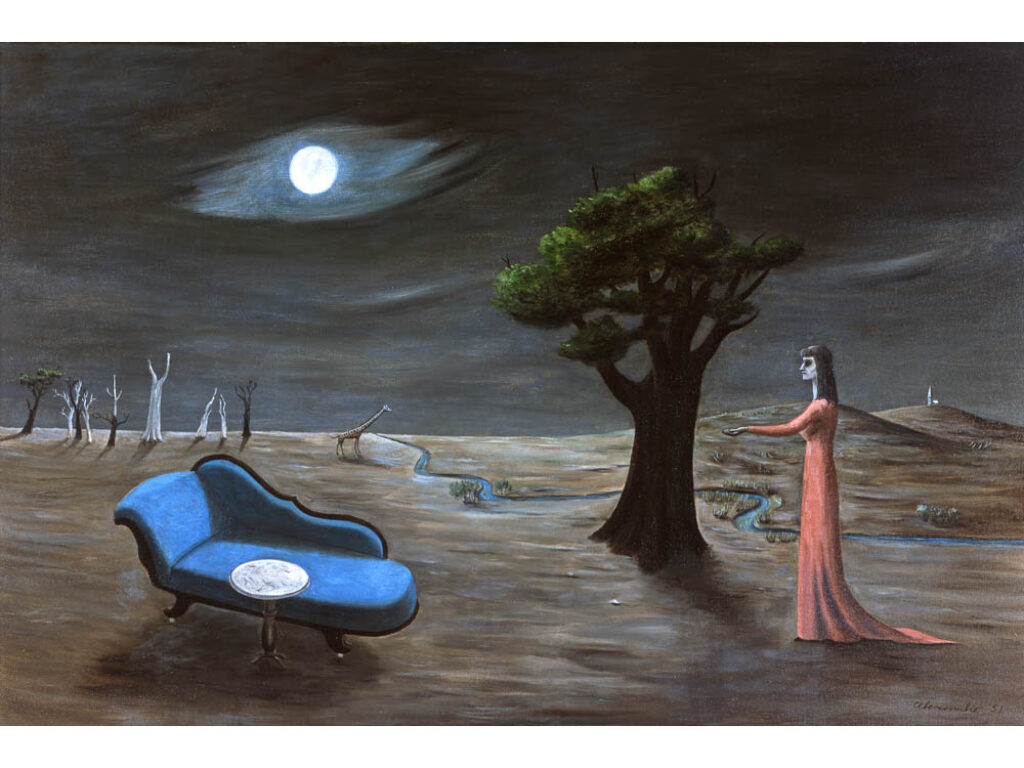 Gertrude Abercrombie: "Buscando descanso" (1951).