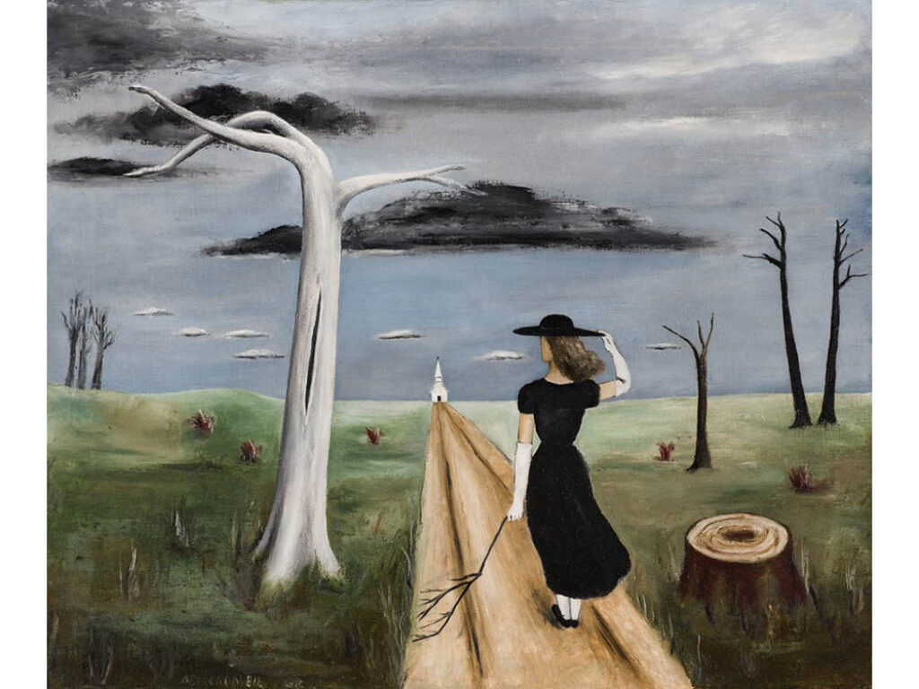 Gertrude Abercrombie: "La iglesia" (1938).