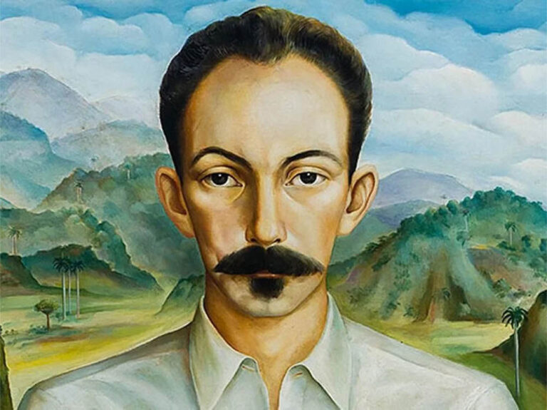 Jorge Arche: "José Martí" (1943), detalle.