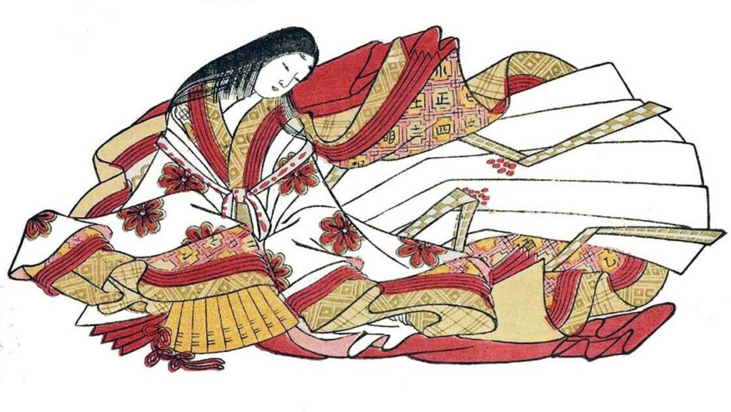 Komatsuken: "Izumi Shikibu" (c. 1765).