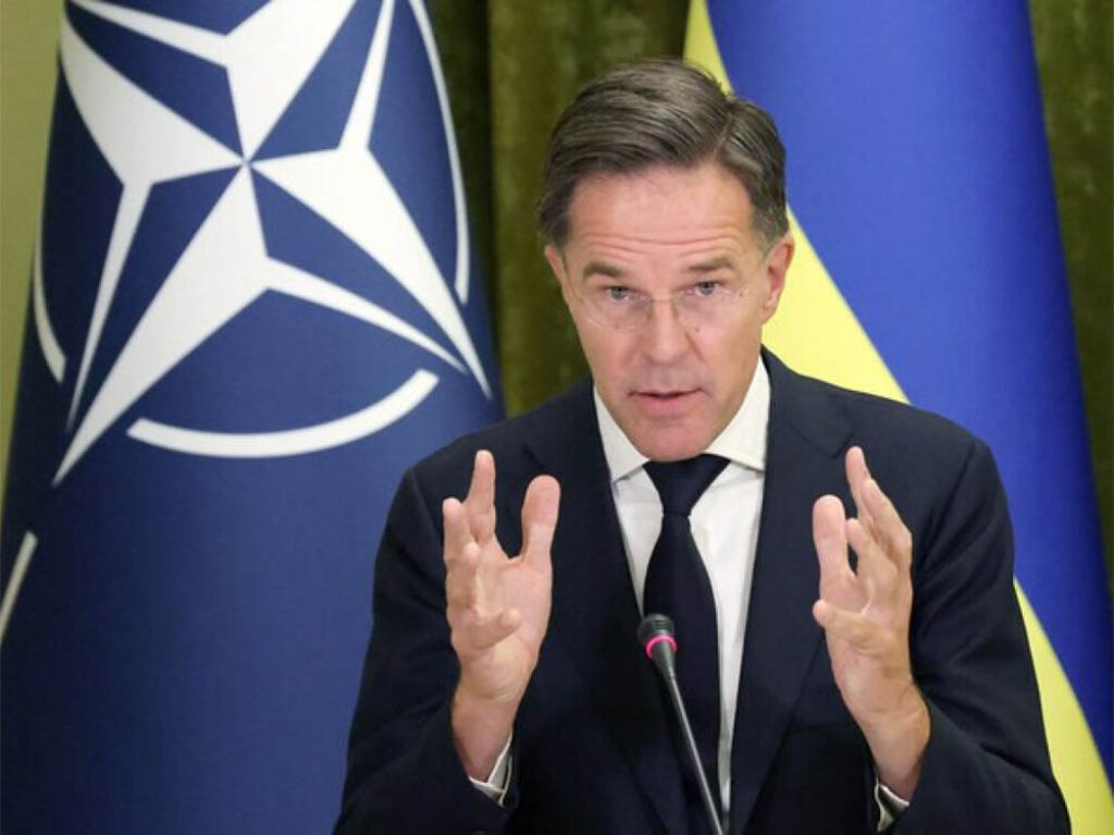 Mark Rutte, Secretario General de la OTAN.