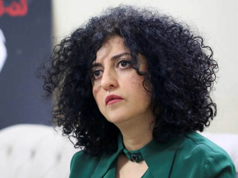 Narges Mohammadi, Premio Nobel de la Paz 2023.