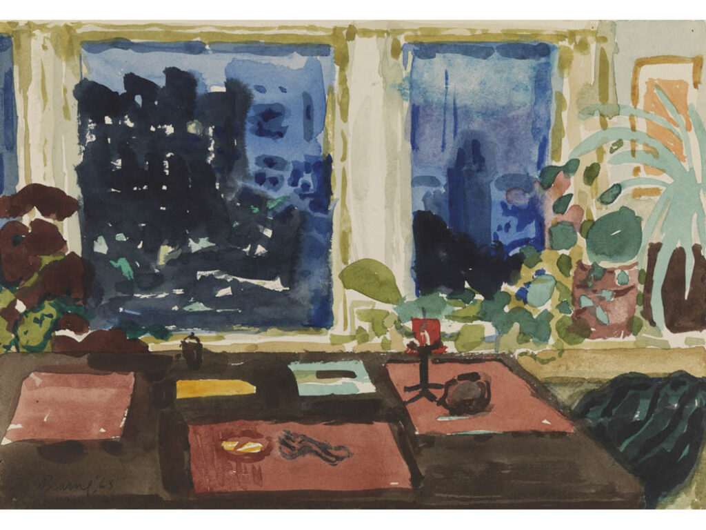 Nell Blaine: "Interior" (1963).