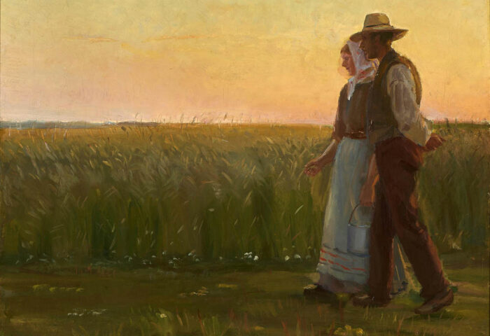 Anna Ancher: "Noche de verano" (ca. 1896).