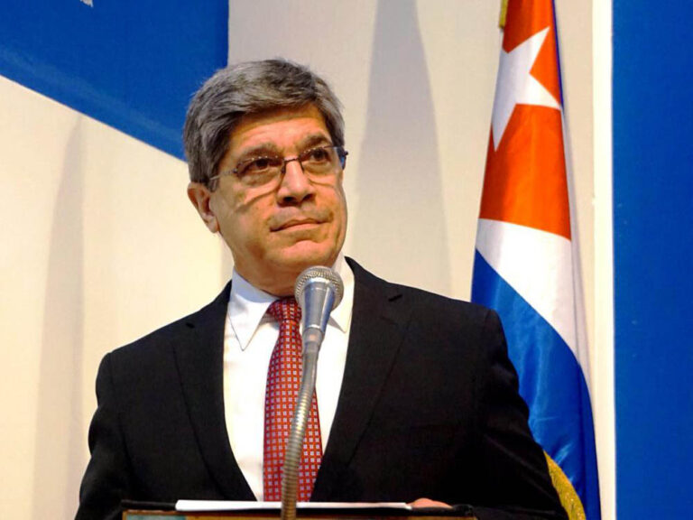Carlos Fernández de Cossío, viceministro de Relaciones Exteriores de Cuba.