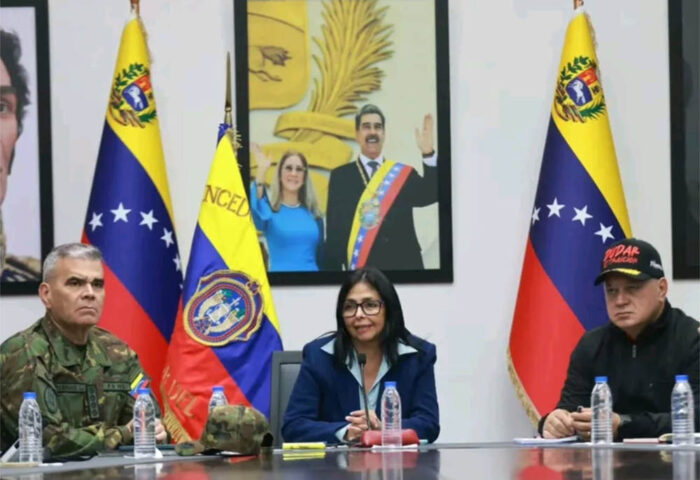 Delcy Rodríguez como presidenta interina en Venezuela tras la captura de Nicolás Maduro.