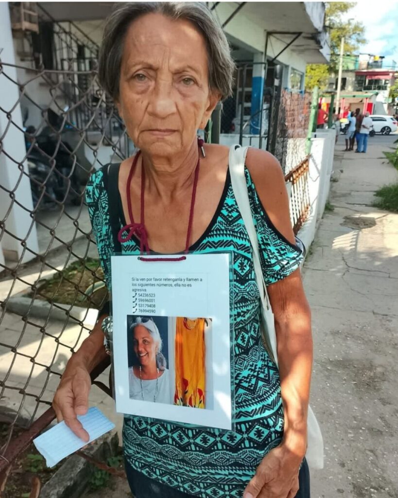 Madre de Doraiky, cubana desaparecida