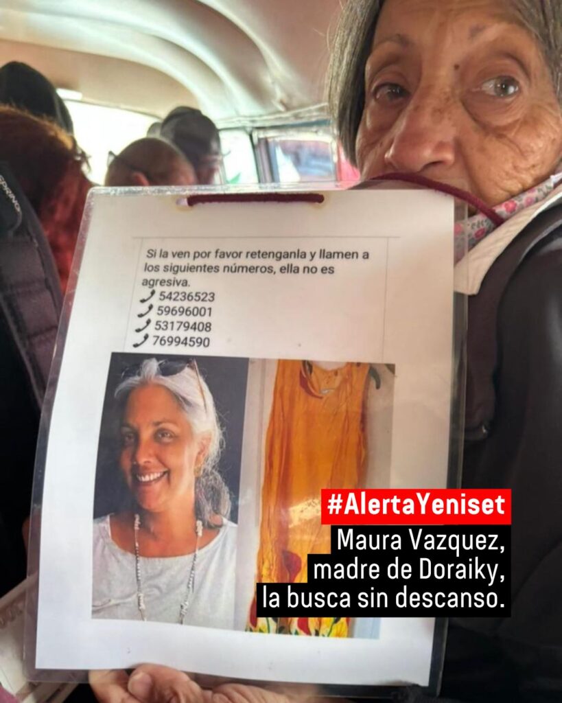 Maura Vázquez, madre de Doraiky Águila