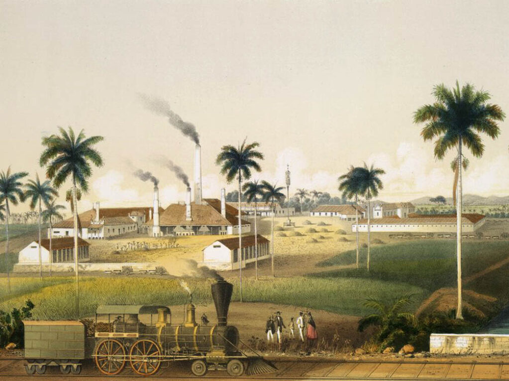 Eduardo Laplante: "Ingenio Ácana" (detalle).