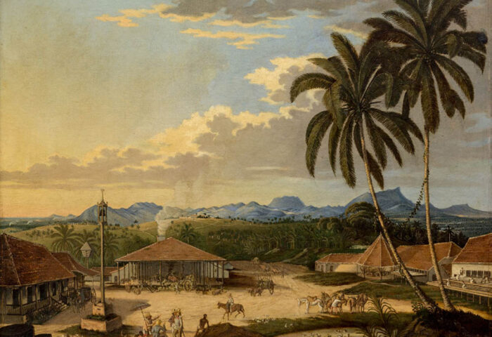 Emilio Piani: "Un ingenio en Cuba" (1839).
