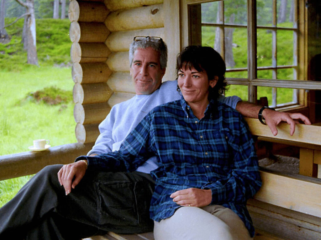 Jeffrey Epstein y Ghislaine Maxwell.