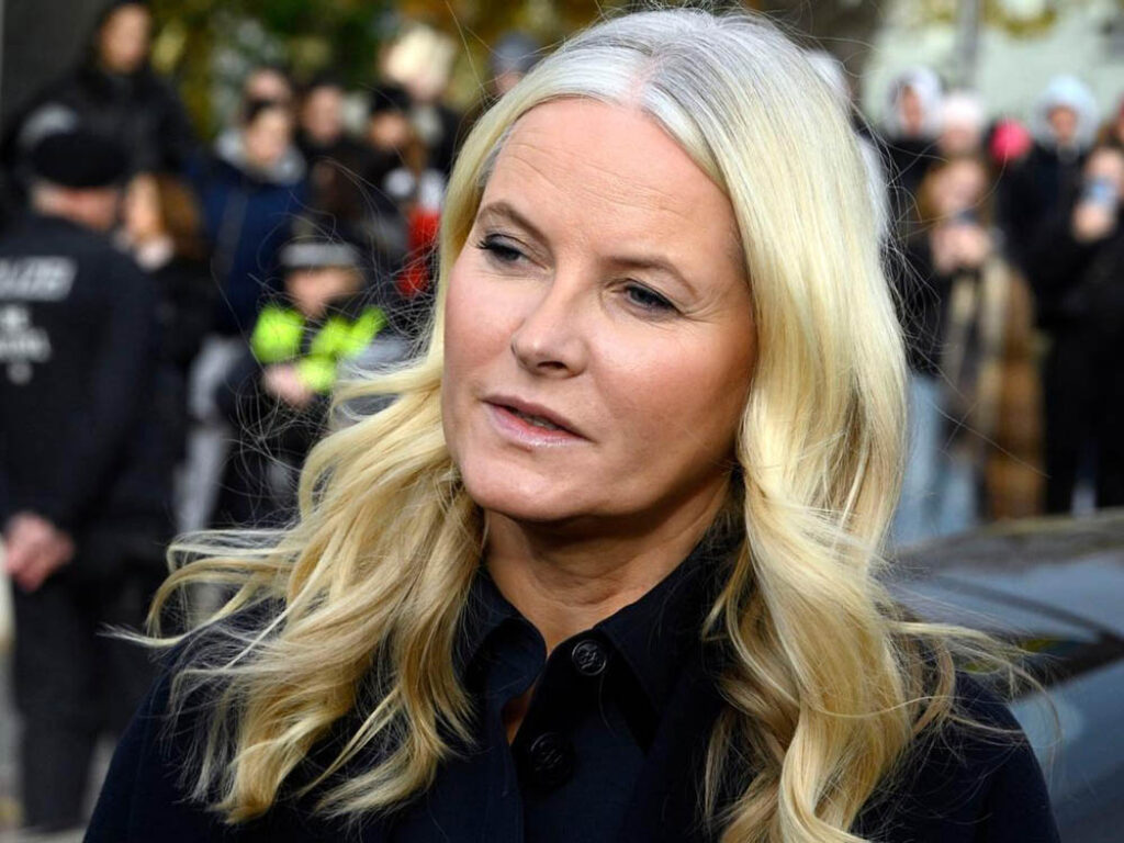 Mette-Marit, princesa heredera de Noruega.