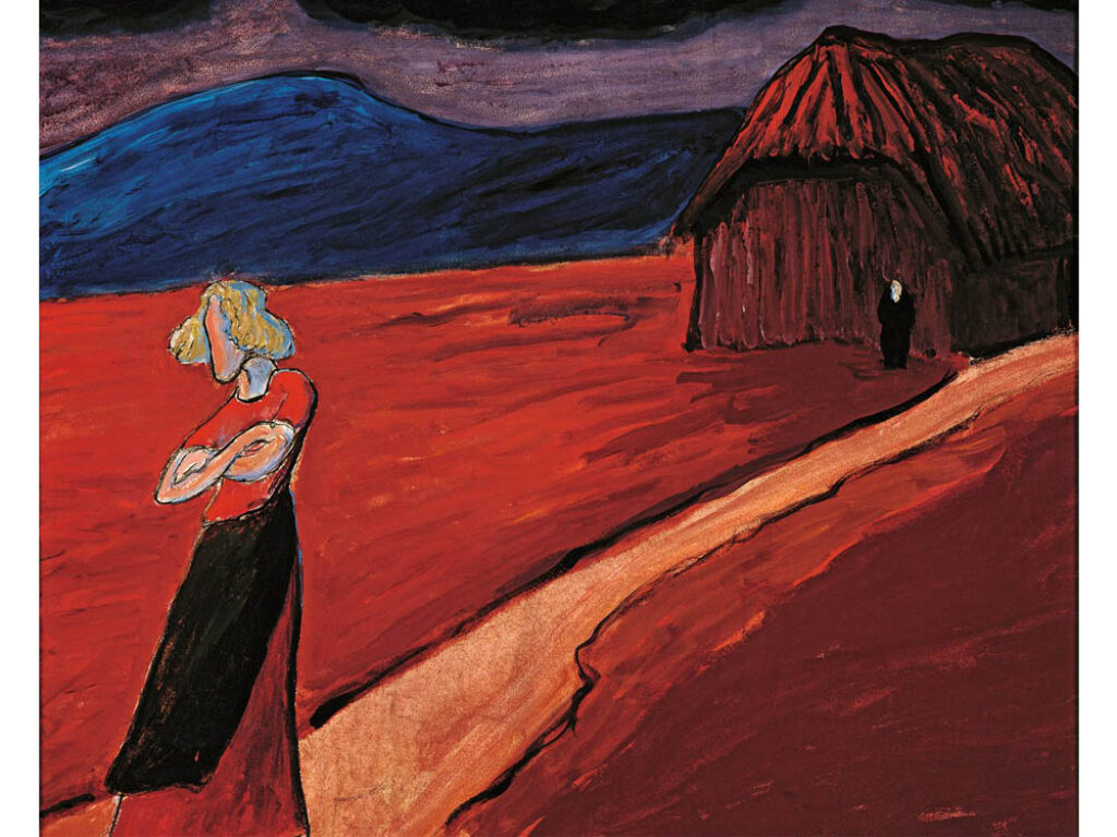 Marianne von Werefkin: "Estado trágico" (1910).