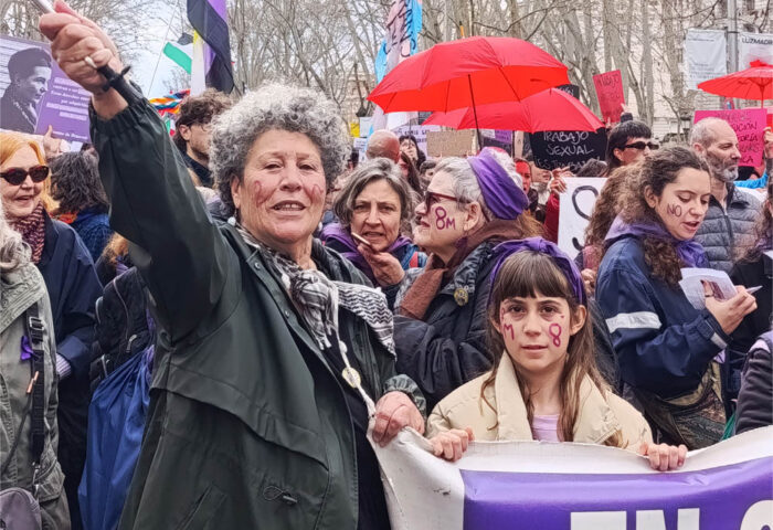 Marcha del 8M en Madrid, 8 de marzo de 2026, Foto: Laura Vargas