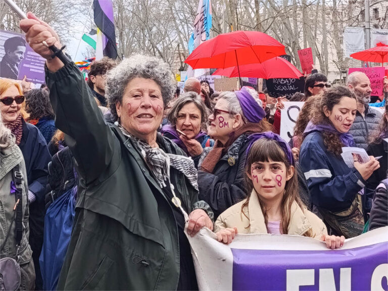 Marcha del 8M en Madrid, 8 de marzo de 2026, Foto: Laura Vargas