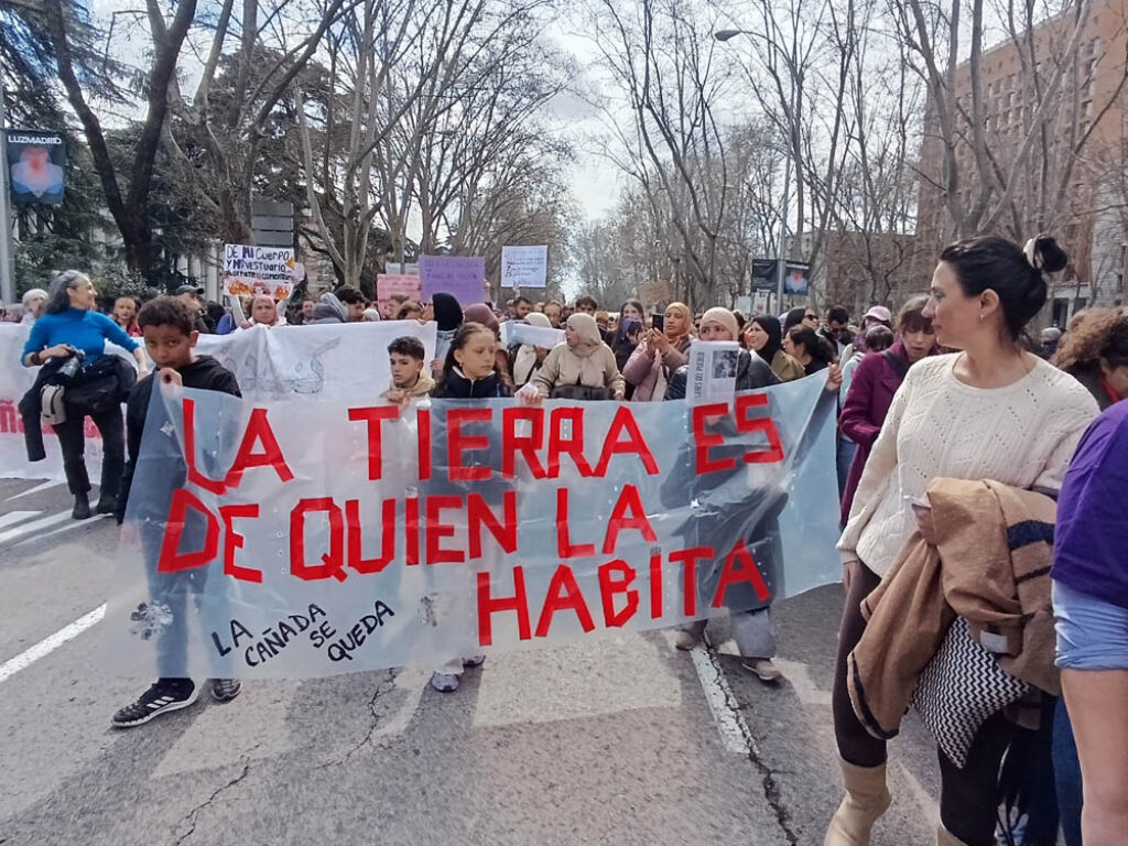 Marcha del 8M en Madrid, 8 de marzo de 2026, Foto: Laura Vargas