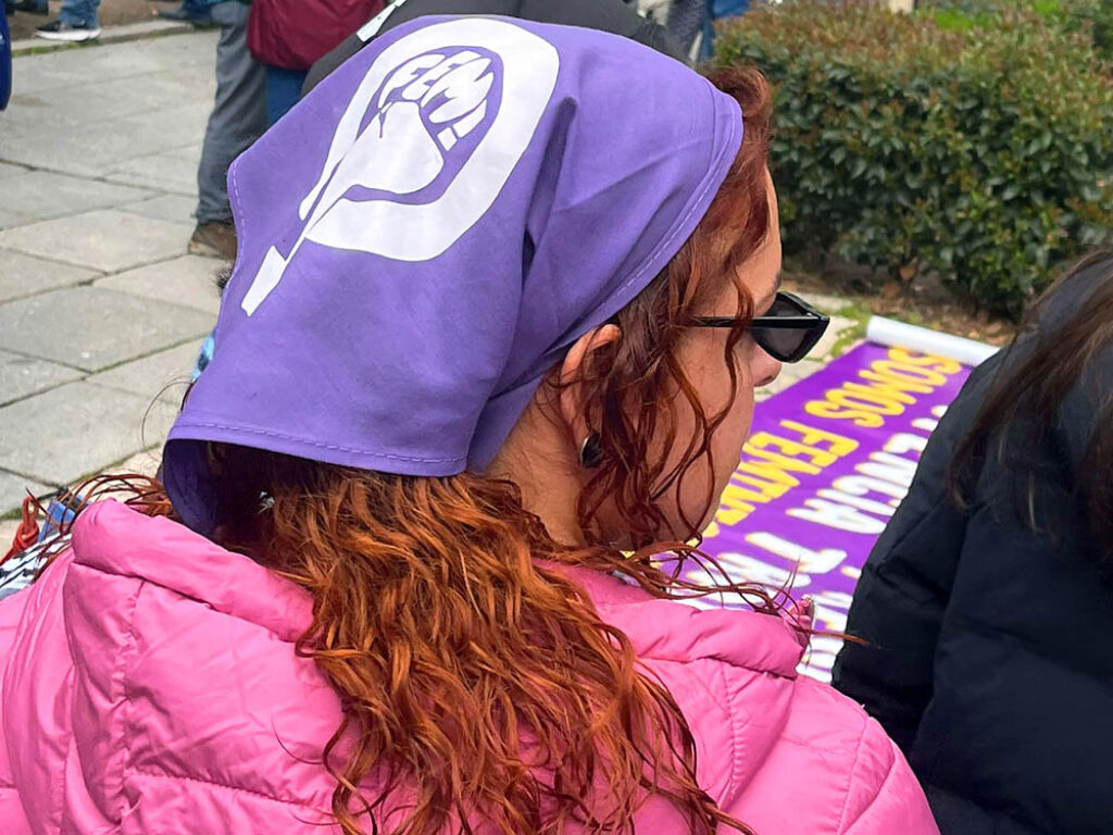 Marcha del 8M en Madrid, 8 de marzo de 2026, Foto: Laura Vargas