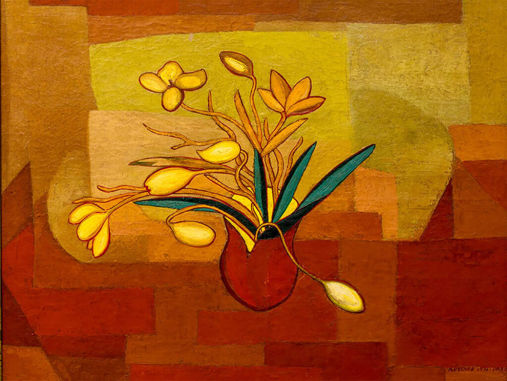 Amelia Peláez: "Flores amarillas" (1964).