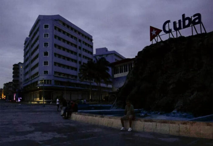 Apagón general en La Habana, marzo de 2026.