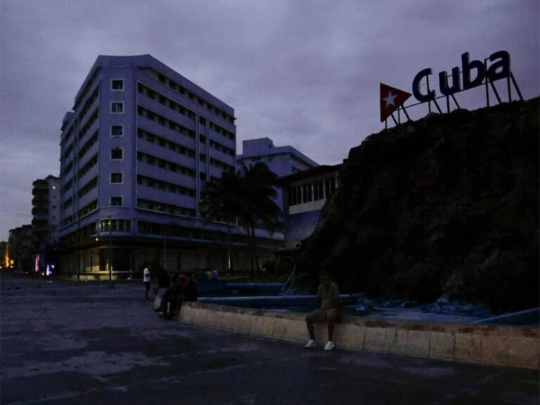 Apagón general en La Habana, marzo de 2026.