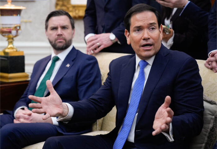 El secretario de Estado de EE.UU., Marco Rubio, habla sobre la necesidad de un cambio de régimen en Cuba.