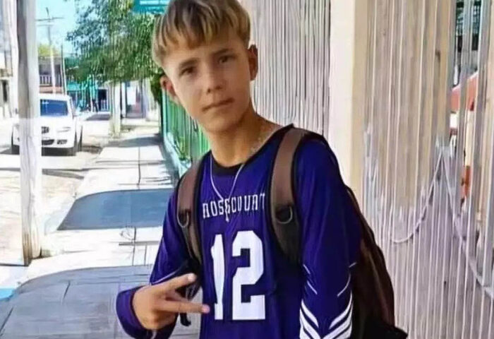 Jonathan Muir Burgos, 16 años, detenido tras las protestas populares en Morón.