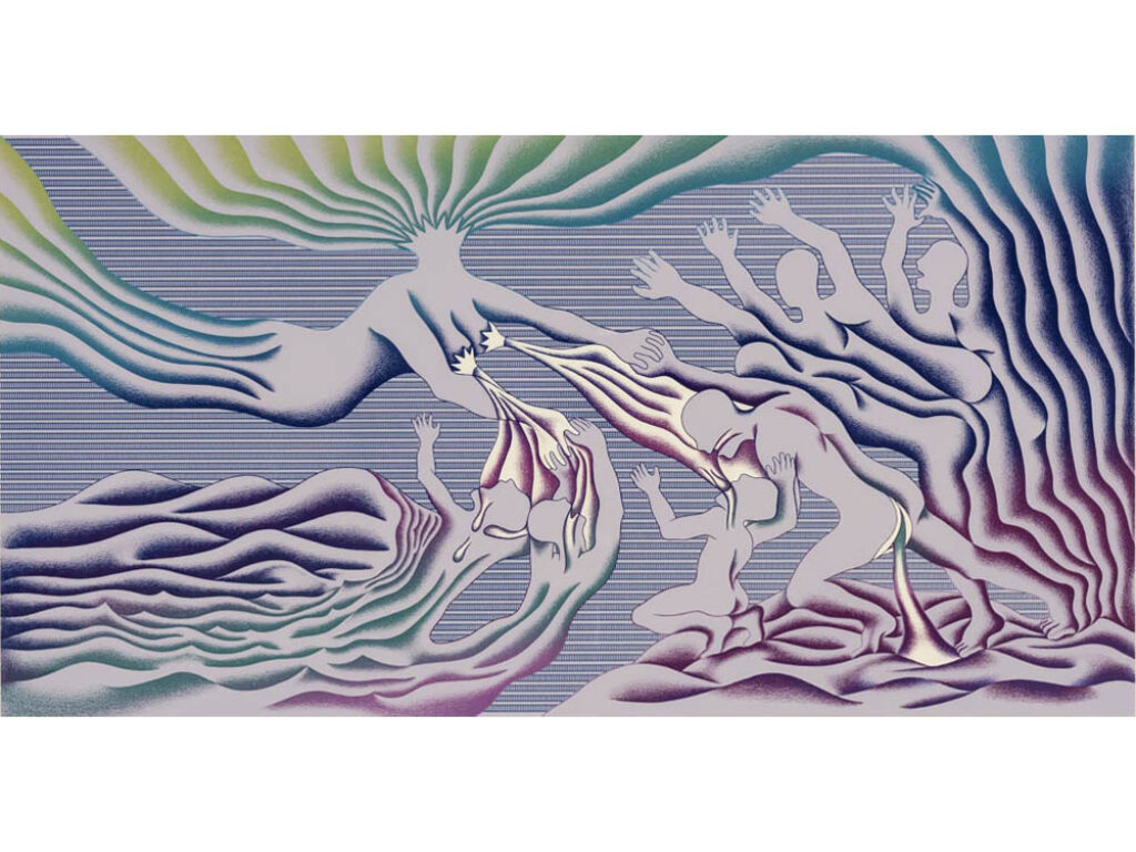 Judy Chicago: "Guiados por la diosa" (1985).