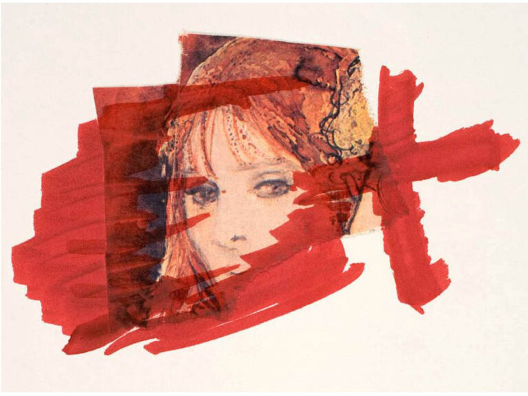 Lene Adler Petersen: "Rostro de mujer" (1974).