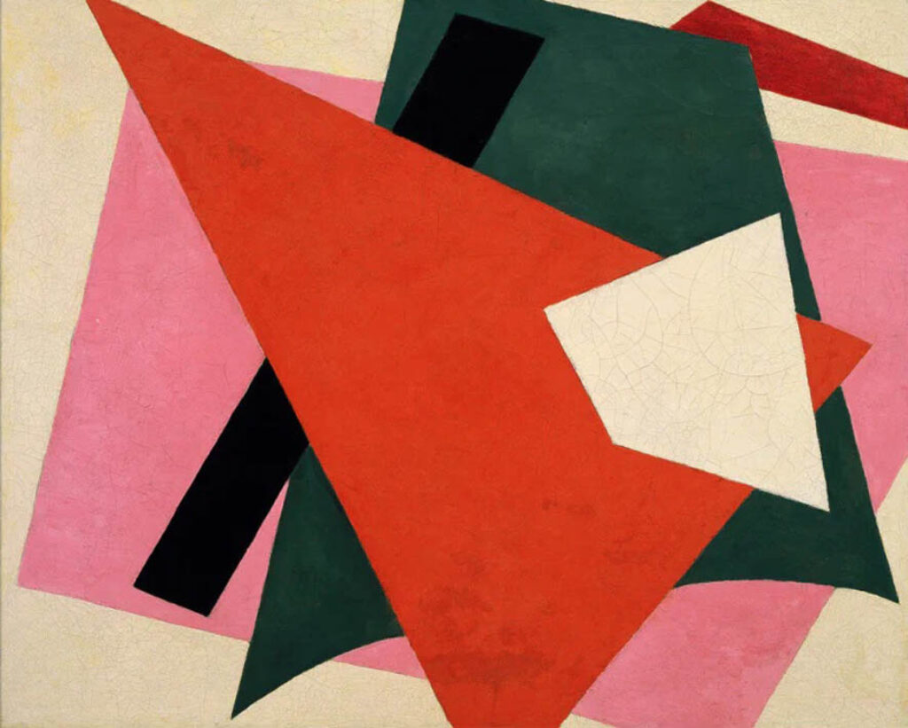 Liubov Popova: "Composiciones arquitectónicas" (1917).