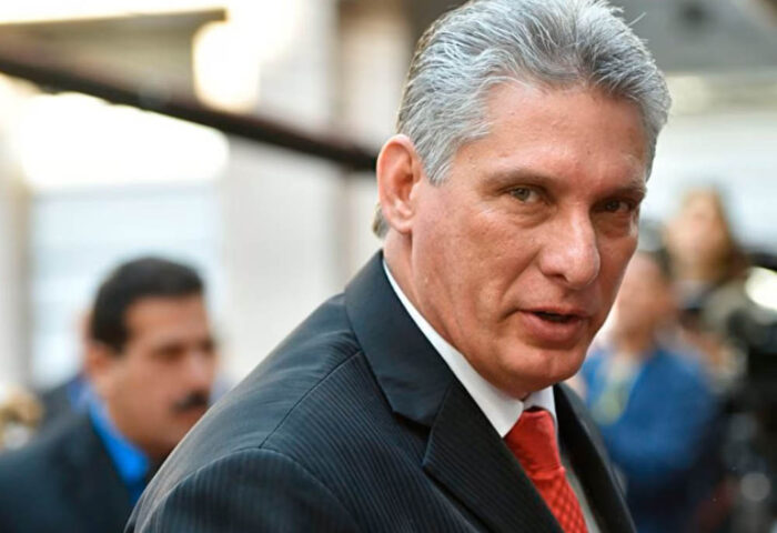 Miguel Díaz-Canel, dictador cubano.