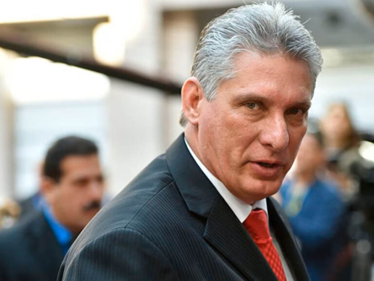 Miguel Díaz-Canel, dictador cubano.